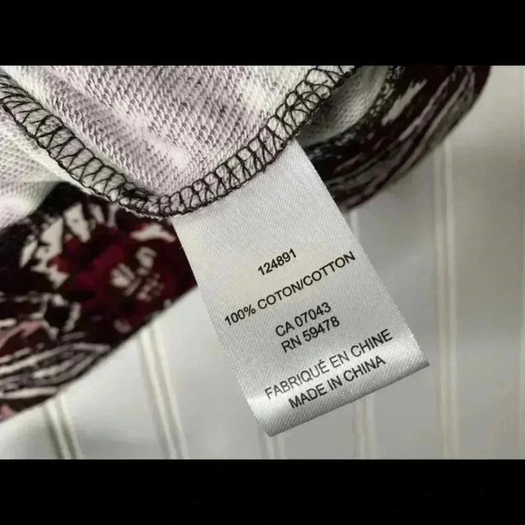 JOIE Caleigh Floral Print Drop Shoulder Sweatshirt Thumbholes Small NEW. 161 - Picture 4 of 4